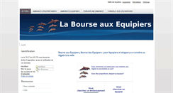 Desktop Screenshot of bourseauxequipiers.fr